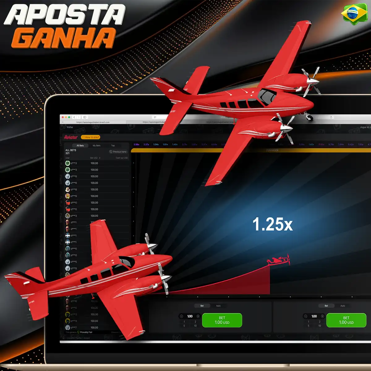 O popular jogo Aviator no Cassino Aposta Ganha no Brasil