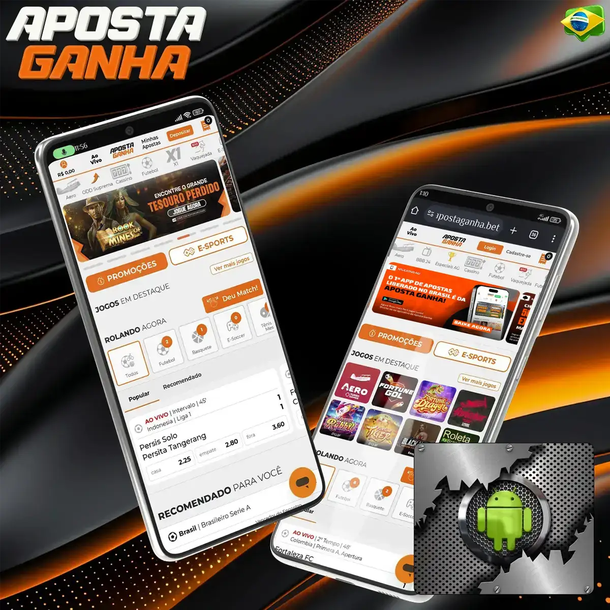 Aplicativo de apostas conveniente da casa de apostas Aposta Ganha no Brasil